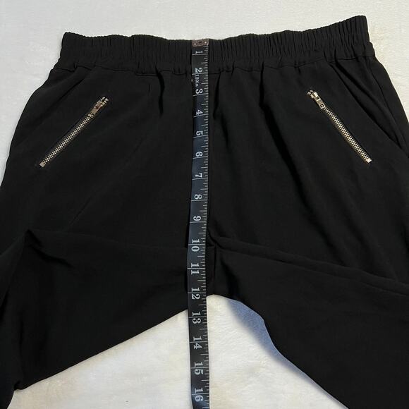 Women's Mid Rise Straight Leg Pants Size Medium Casual Minimalist Office Classic - Picture 7 of 8